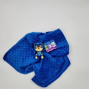 Lovey chase Paw Patrol Team Plush Security Blanket